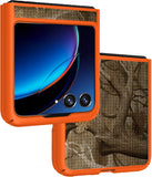 Grid Textured Hard Case Slim Phone Cover for Motorola RAZR Plus (2023) RAZR+