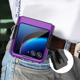 Hard Case Cover and Belt Clip Holster Combo for Motorola RAZR Plus (2023) RAZR+