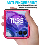 Hard Case Cover for Motorola RAZR+ 2026/2025/2024 Flip Phone, (MOTO RAZR PLUS)