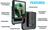 Hard Case and Belt Clip Holster Holder for Motorola RAZR ULTRA 2025 Flip Phone