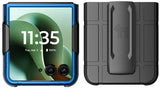 Hard Case and Belt Clip Holster Holder for Motorola RAZR ULTRA 2025 Flip Phone