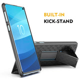 Kickstand Case Slim Hard Cover Belt Clip Holster Combo for Samsung Galaxy S10