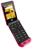Grid Texture Slim Hard Shell Case Protector Cover for CAT S22 Flip Phone