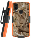 Hard Case Cover with Stand and Belt Clip Holster Combo for CAT S62 PRO Phone