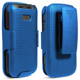 Hard Protector Case Cover and Belt Clip Holster for Alcatel Smartflip, Go Flip 3