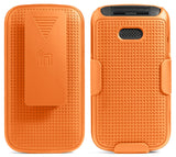 Hard Protector Case Cover and Belt Clip Holster for Alcatel Smartflip, Go Flip 3