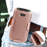 Hard Protector Case Cover and Belt Clip Holster for Alcatel Smartflip, Go Flip 3