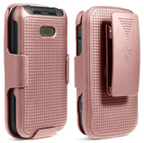 Hard Protector Case Cover and Belt Clip Holster for Alcatel Smartflip, Go Flip 3