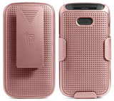 Hard Protector Case Cover and Belt Clip Holster for Alcatel Smartflip, Go Flip 3