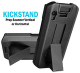 Kickstand Case + Hand Strap + Belt Clip Holster for Zebra TC21 TC26 Scanner