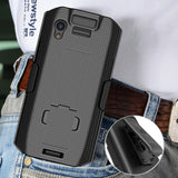 Kickstand Case + Hand Strap + Belt Clip Holster for Zebra TC21 TC26 Scanner