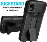 Slim Kickstand Case + Hand Strap for Zebra TC22 TC27 Mobile Computer Scanner