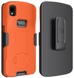 Textured Hard Case Cover Stand Belt Clip Holster for Zebra TC22 TC27 Scanner