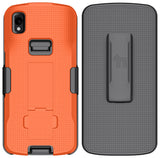 Textured Hard Case Cover Stand Belt Clip Holster for Zebra TC22 TC27 Scanner