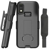 Kickstand Case + Hand Strap + Belt Clip Holster for Zebra TC501 Scanner