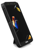 Slim Textured Hard Shell Case Cover with Kickstand for Zebra TC501 Scanner