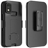 Kickstand Case + Hand Strap + Belt Clip Holster for Zebra TC501 Scanner