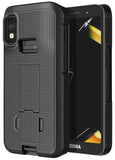 Kickstand Case + Hand Strap + Belt Clip Holster for Zebra TC501 Scanner