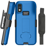 Kickstand Case + Hand Strap + Belt Clip Holster for Zebra TC501 Scanner
