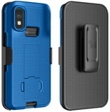 Kickstand Case + Hand Strap + Belt Clip Holster for Zebra TC501 Scanner