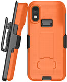 Textured Hard Case with Stand and Belt Clip Holster for Zebra TC501 Scanner
