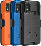 Textured Hard Case with Stand and Belt Clip Holster for Zebra TC501 Scanner