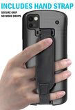 Kickstand Case + Hand Strap + Belt Clip Holster for Zebra TC53 TC58 Scanner