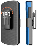 Kickstand Case + Hand Strap + Belt Clip Holster for Zebra TC53 TC58 Scanner