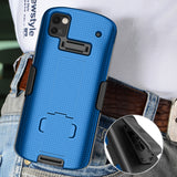 Kickstand Case + Hand Strap + Belt Clip Holster for Zebra TC53 TC58 Scanner