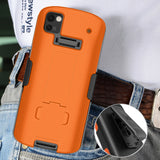 Kickstand Case + Hand Strap + Belt Clip Holster for Zebra TC53 TC58 Scanner