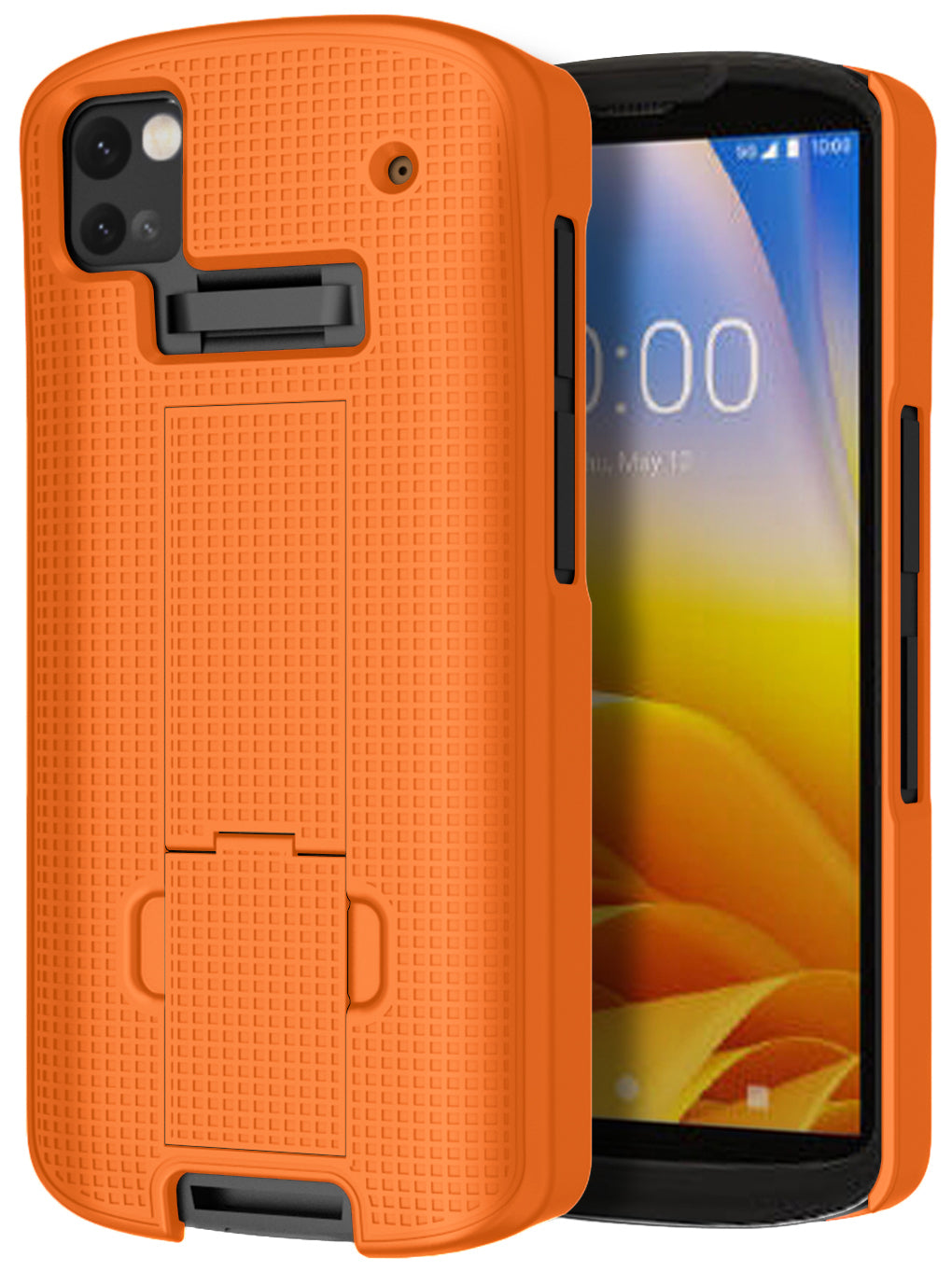 Heavy Duty Rugged Case With Kickstand & Stylus Pen For HTC Desire 510 / 512
