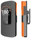 Kickstand Case + Hand Strap + Belt Clip Holster for Zebra TC53 TC58 Scanner