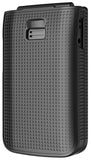 Grid Texture Hard Case Slim Cover for TCL Flip 3 Phone (2024, T435)