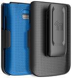 Hard Case and Belt Clip Holster Holder Combo for TCL Flip 4 5G Phone 2025 T440