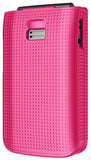 Grid Texture Hard Case Slim Cover for TCL Flip 3 Phone (2024, T435)