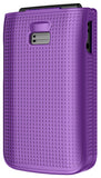 Grid Texture Hard Case Slim Cover for TCL Flip 3 Phone (2024, T435)