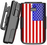 Nakedcellphone Hard Case and Belt Clip Holster Combo for Jitterbug Flip 3 Phone
