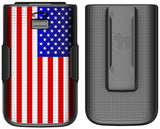 Nakedcellphone Hard Case and Belt Clip Holster Combo for Jitterbug Flip 3 Phone