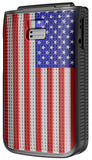 Grid Texture Hard Case Slim Cover for TCL Flip 3 Phone (2024, T435)