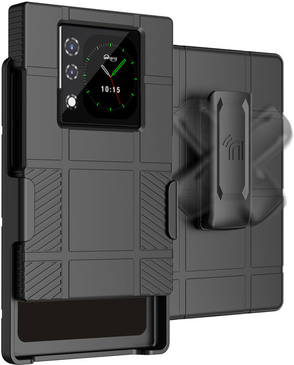 Hard Case and Belt Clip Holster Holder Combo for Unihertz Titan 2