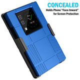 Hard Case and Belt Clip Holster Holder Combo for Unihertz Titan 2 Phone