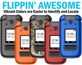Grid Texture Hard Shell Case Cover for Sonim XP3 Plus 5G (XP3plus X320 2025)