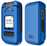 Grid Texture Hard Shell Case Cover for Sonim XP3 Plus 5G (XP3plus X320 2025)