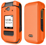 Grid Texture Hard Shell Case Cover for Sonim XP3 Plus 5G (XP3plus X320 2025)