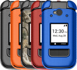 Grid Texture Hard Shell Case Cover for Sonim XP3 Plus 5G (XP3plus X320 2025)