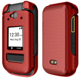 Grid Texture Hard Shell Case Cover for Sonim XP3 Plus 5G (XP3plus X320 2025)