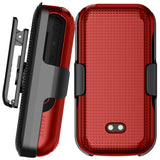 Hard Case and Belt Clip Holster Combo for Sonim XP3 Plus 5G (XP3plus X320 2025)