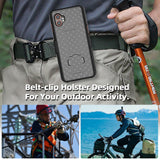 Slim Hard Case Stand Belt Clip Holster for Samsung Galaxy XCover 7 Pro Phone