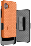Slim Hard Case Stand Belt Clip Holster for Samsung Galaxy XCover 7 Pro Phone