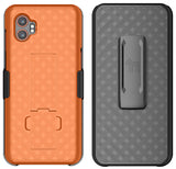 Slim Hard Case Stand Belt Clip Holster for Samsung Galaxy XCover 7 Pro Phone